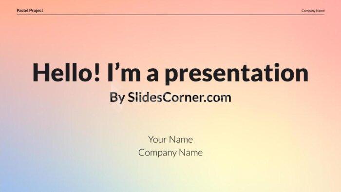 Pastel Google Slides Theme and PowerPoint