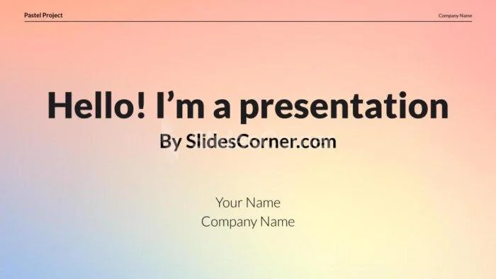 Pastel Google Slides Theme and PowerPoint