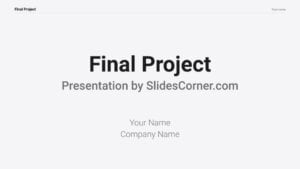 Simple Powerpoint & Google Slides Free Template