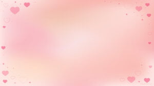 Cute Pink Hearts Valentines Day Background Aesthetic FREE by SlidesCorner.com