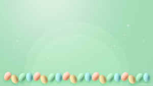 Happy Easter Backgrounds & Wallpapers Colorful Pastel HD by SlidesCorner.com