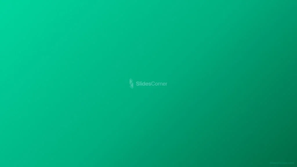 Green Gradient PPT Background