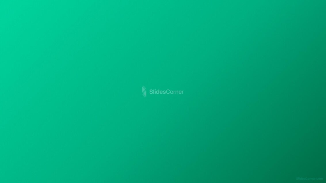 Green Gradient PPT Background - SlidesCorner