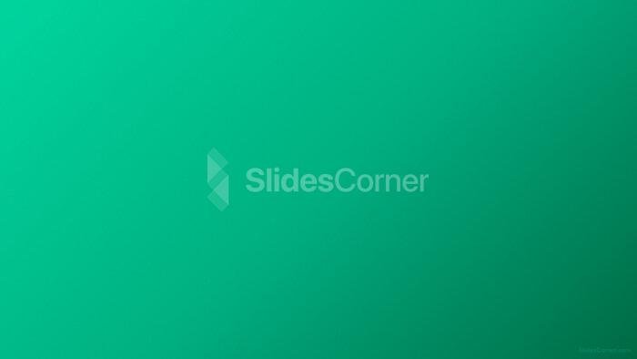 Green Gradient PPT Background