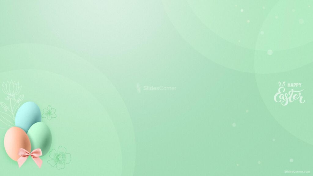 Happy Easter Pastel Background & Wallpaper