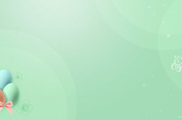 Happy Easter Backgrounds & Wallpapers Colorful Pastel HD by SlidesCorner.com