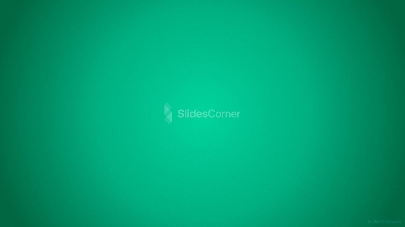 Simple Aesthetic Green Gradient Background by SlidesCorner.com