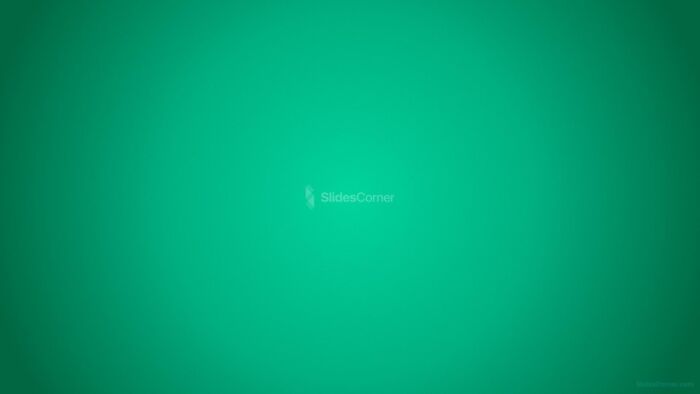 Green Gradient PPT Background