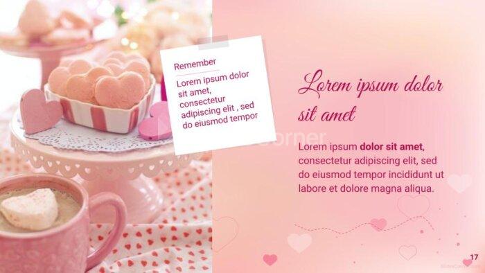 Simple Valentine’s Day Love and Hearts PPT Template by SlidesCorner.com
