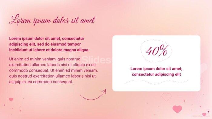 Simple Valentine’s Day Love and Hearts PPT Template by SlidesCorner.com