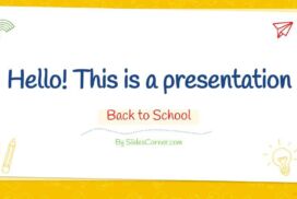 Back to School Free PPT Template