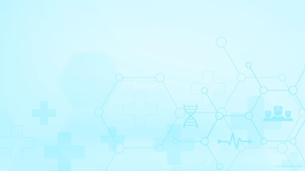 Health and Medical Blue PPT Background HD