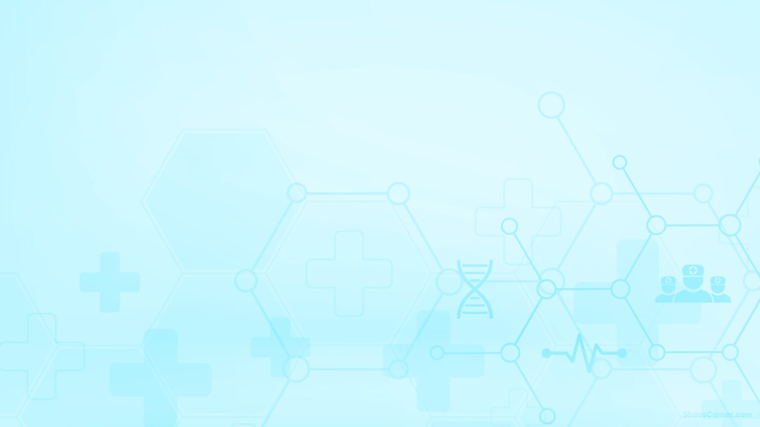 Health and Medical Blue PPT Background HD