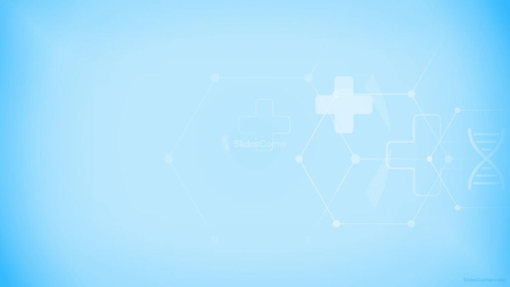 Medical Blue Pastel Background