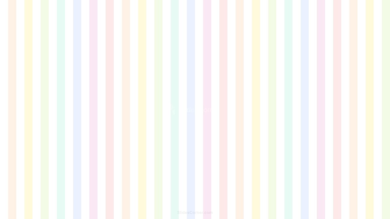 Pastel Colorful Rainbow Striped Background for PPT & Google Slides by SlidesCorner.com