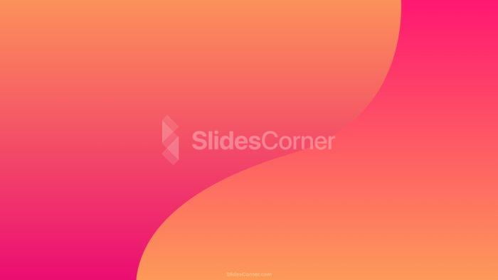 Multicolor Gradient Shape PPT Background