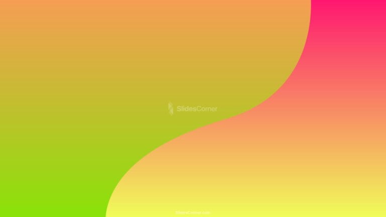 Multicolor Gradient Shape for PPT Backgrounds and Wallpapers