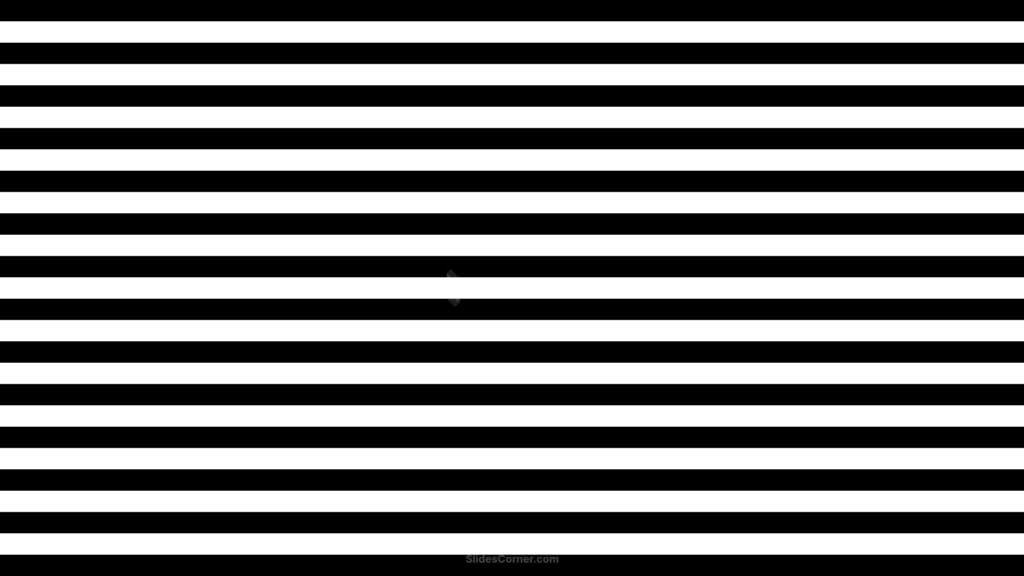 Black and White Striped Background for PPT & Google Slides