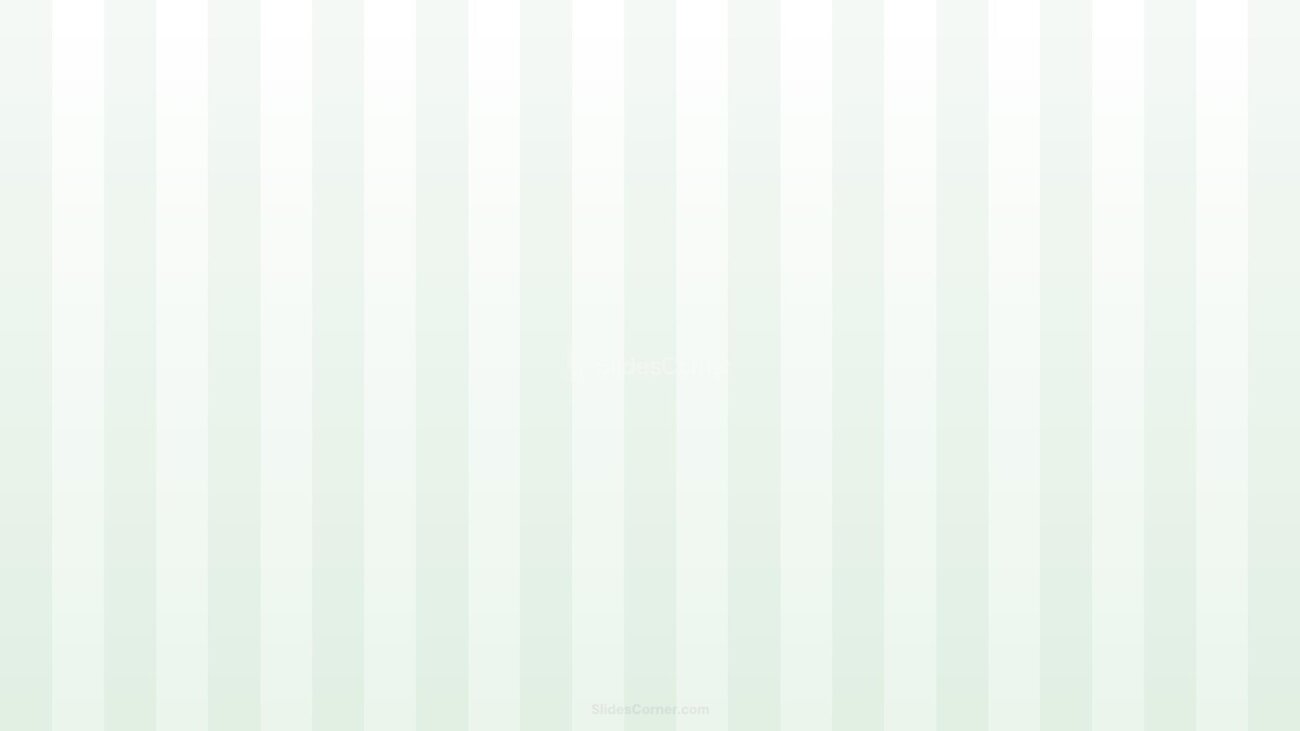 Pale Light Green Striped Background for PPT & Google Slides by SlidesCorner.com