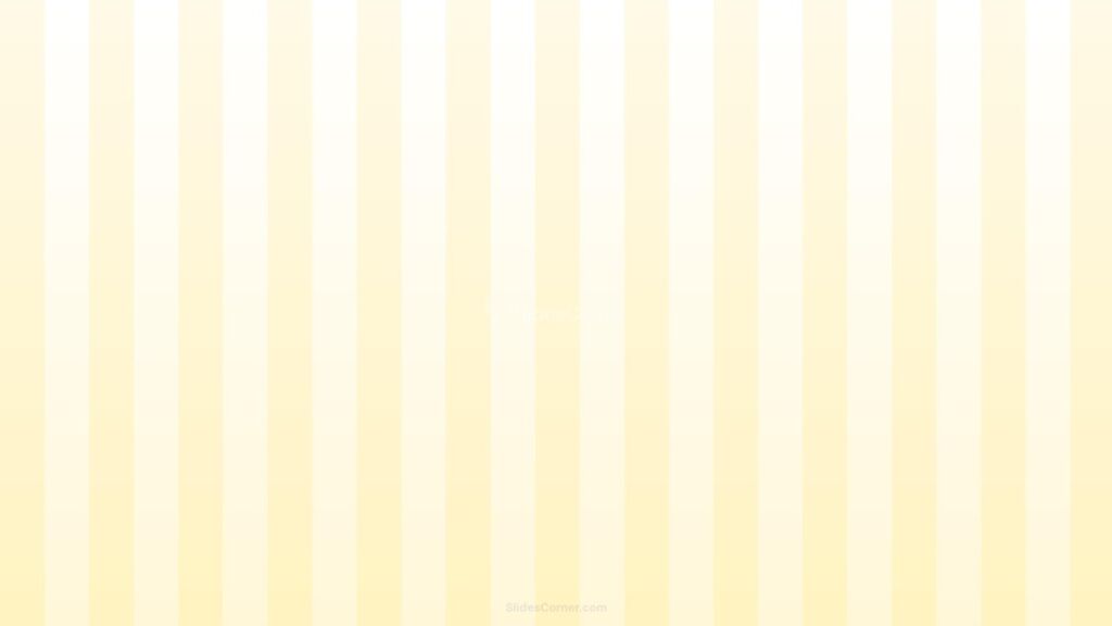 Light Yellow Striped Background for PPT & Google Slides