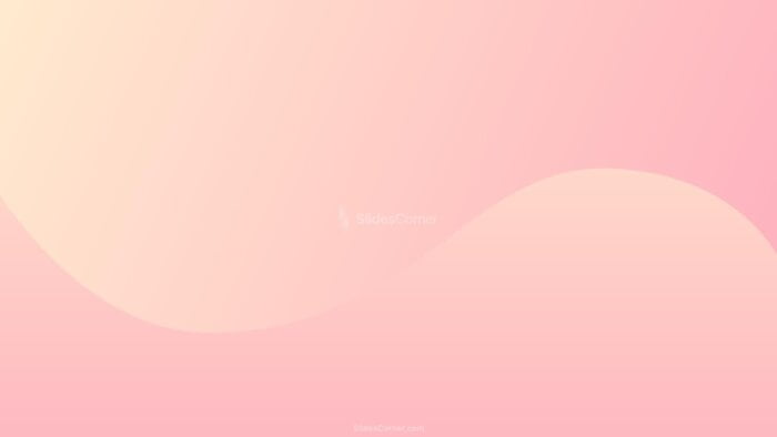 Pastel Multicolor Gradient Wave PPT Background