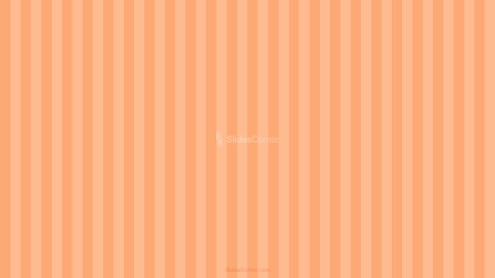 Pastel Orange Striped Background for PPT & Google Slides by SlidesCorner.com