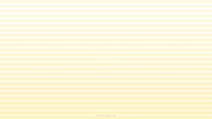 Light Yellow Striped Background for PPT & Google Slides