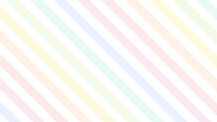 Pastel Colorful Rainbow Striped Background