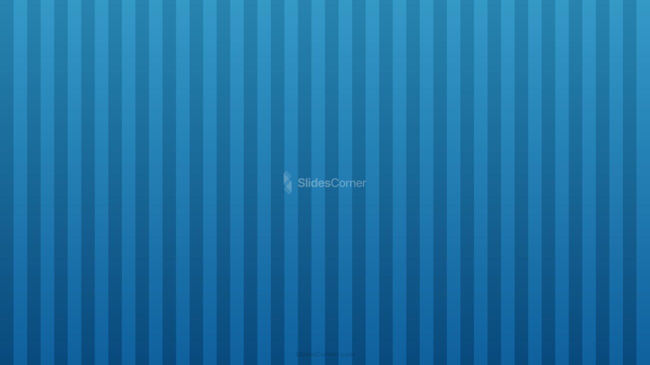 Dark Blue Striped Background With Soft Gradient for PPT & Google Slides by SlidesCorner.com