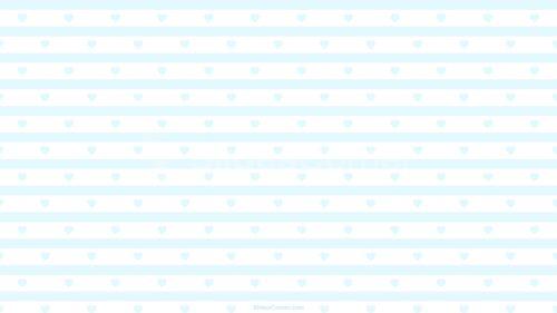 Pastel Striped Background with Hearts for PPT PowerPoint