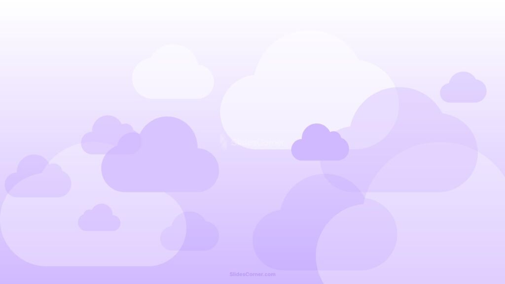 Purple Clouds on Pastel Gradient PPT PowerPoint Background Purple Clouds on Pastel Gradient PPT PowerPoint Background