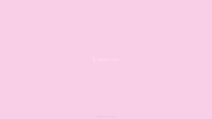 Pink Pastel Plain PPT PowerPoint Background & Google Slides