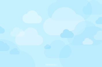 Sky Blue Clouds on Pastel Gradient Background for PPT & Google Slides by SlidesCorner.com