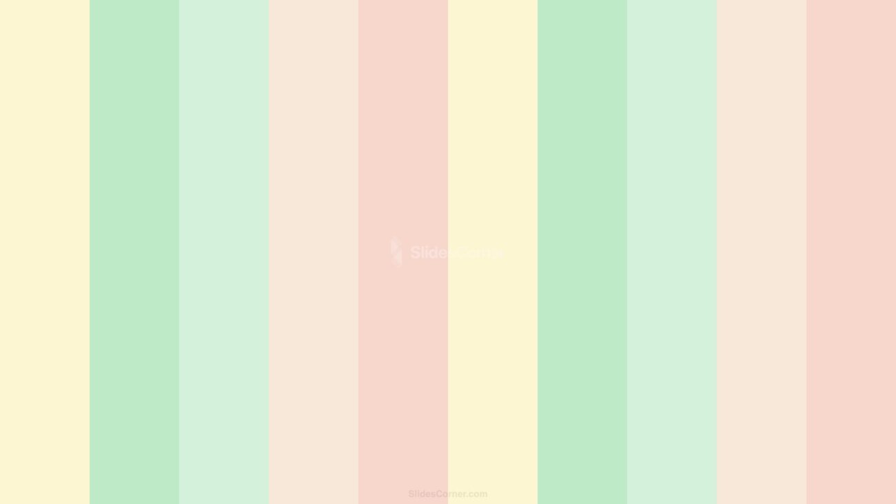 Colorful Pastel Striped Plain PPT Background, Google Slides & Wallpaper by SlidesCorner.com