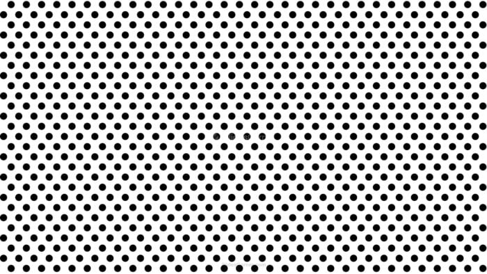 Black and White Dotted Background for PowerPoint & Google Slides