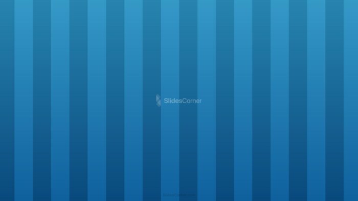 Dark Blue Striped Background With Gradient for PPT & Google Slides