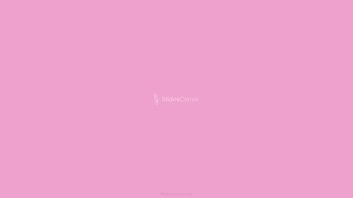 Pink Pastel Plain PPT PowerPoint Background & Google Slides