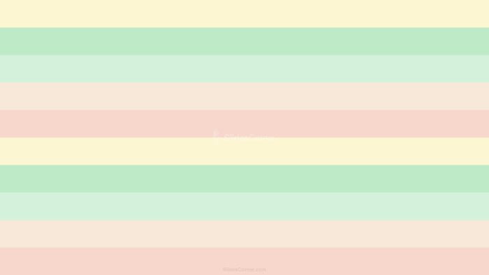 Colorful Pastel Striped Plain PPT Background & Google Slides