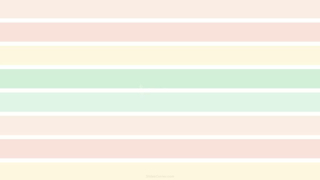 Multicolor Pastel Striped PowerPoint Background and Google Slides
