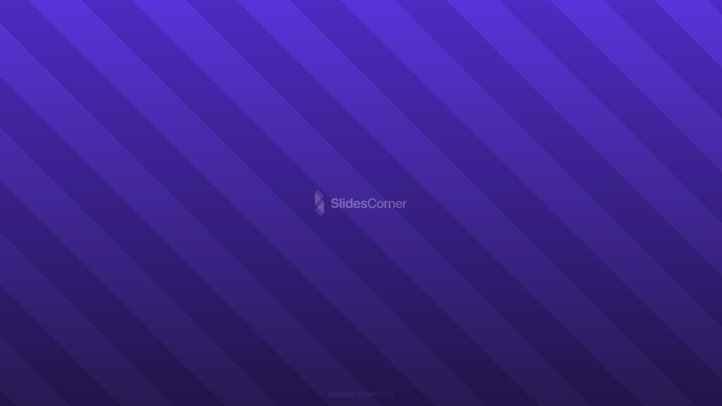 Dark Purple Striped Background for PPT & Google Slides