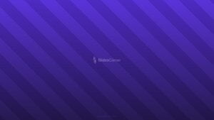 Dark Purple Striped Background With Soft Gradient for PPT & Google Slides by SlidesCorner.com