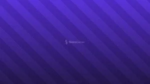 Dark Purple Striped Background With Soft Gradient for PPT & Google Slides by SlidesCorner.com