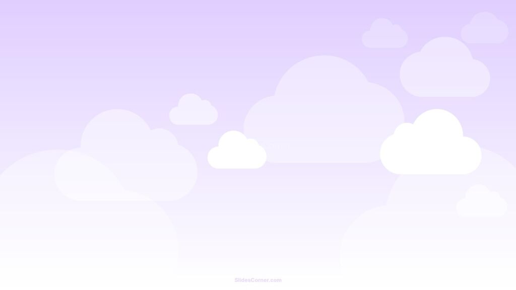 Purple Clouds on Pastel Gradient PPT PowerPoint Background Purple Clouds on Pastel Gradient PPT PowerPoint Background