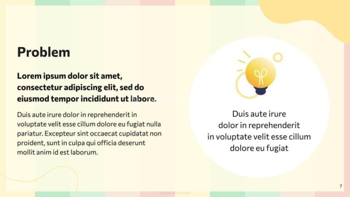 Colorful Pastel Marketing Plan Professional PPT Template by SlidesCorner.com