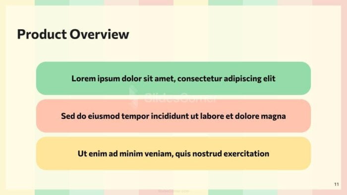 Colorful Pastel Marketing Plan Professional PPT Template by SlidesCorner.com