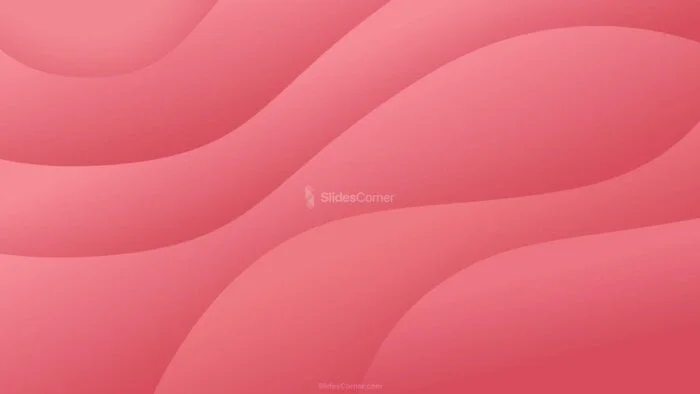 Red Pastel Gradient Shapes PPT Background Aesthetic
