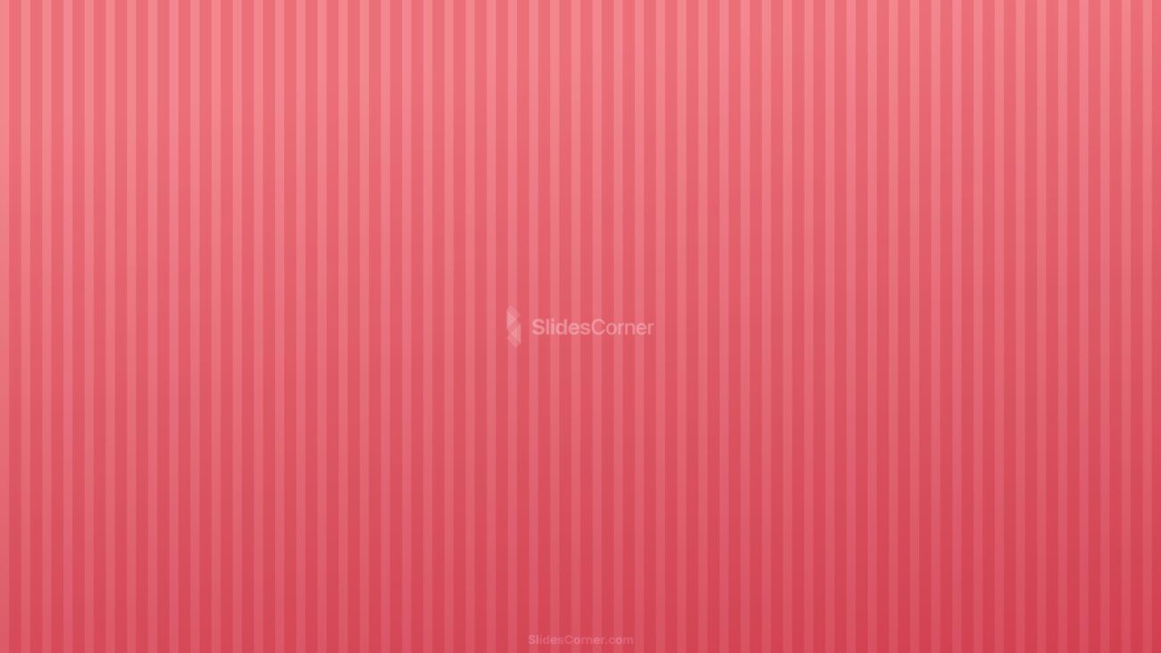 Pastel Red Aesthetic Background with Organic Autumn Leaves - SlidesCorner