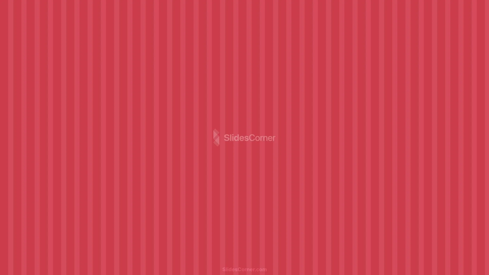 Cozy Vermilion Plain Stripes Background System