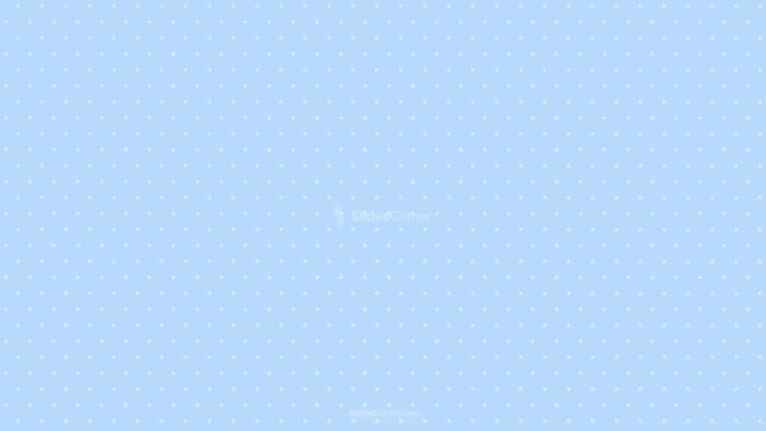 Baby Blue Background with Dots for PPT PowerPoint & Google Slides