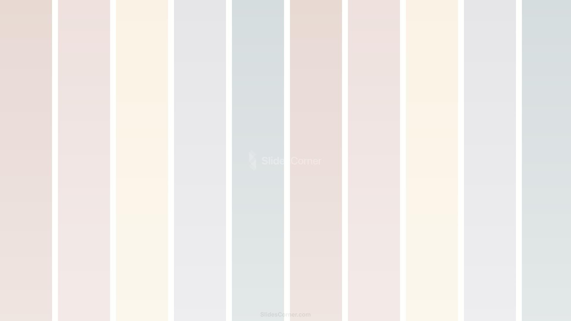 Powerpoint Background Design Solid Color Natural Pastel Colors Striped PowerPoint Background — SlidesCorner